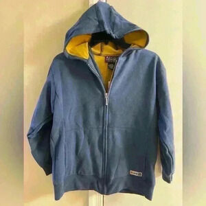 Children’s place athletic dept. boys blue hooded zip up sweatshirt. 10/12. NWT